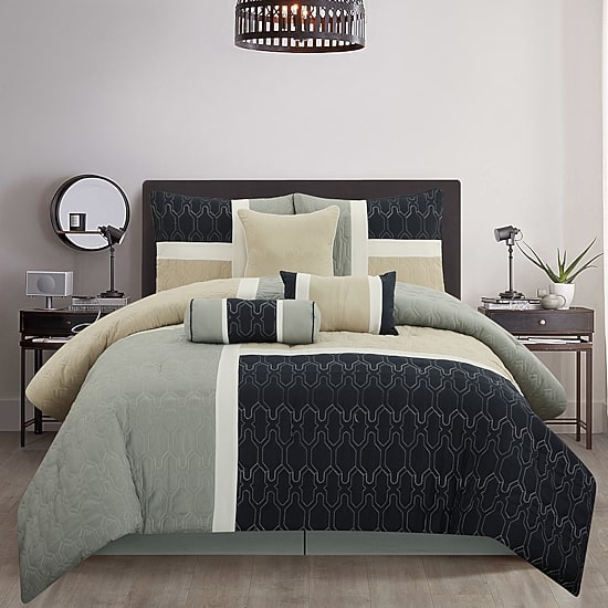 Stratford Park Palmira 7pc Midweight Comforter Set