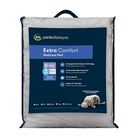 Serta Air Dry Extra Comfort Mattress Pad