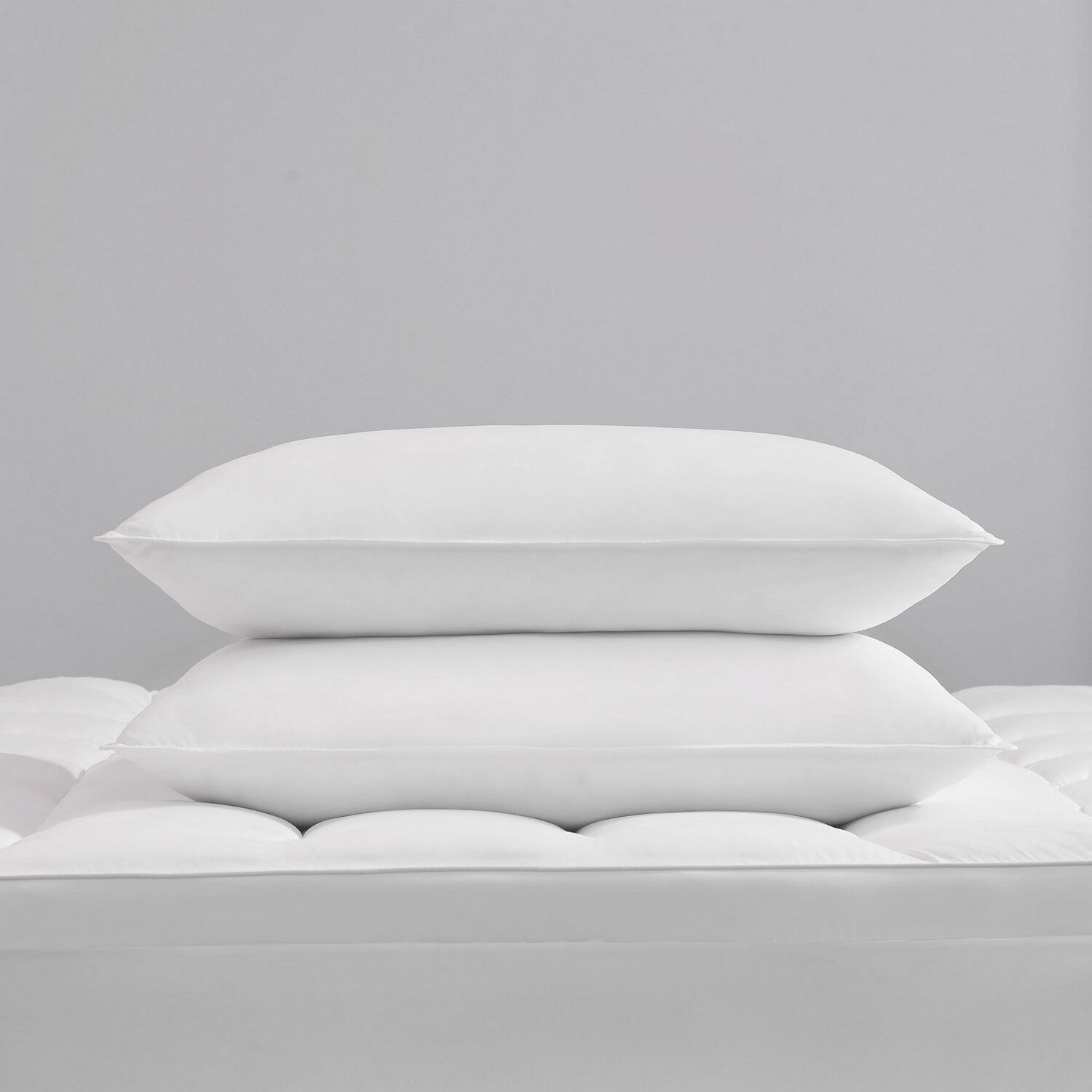 Rolled Allergen Barrier 2 Pack Soft Density Bed Pillow