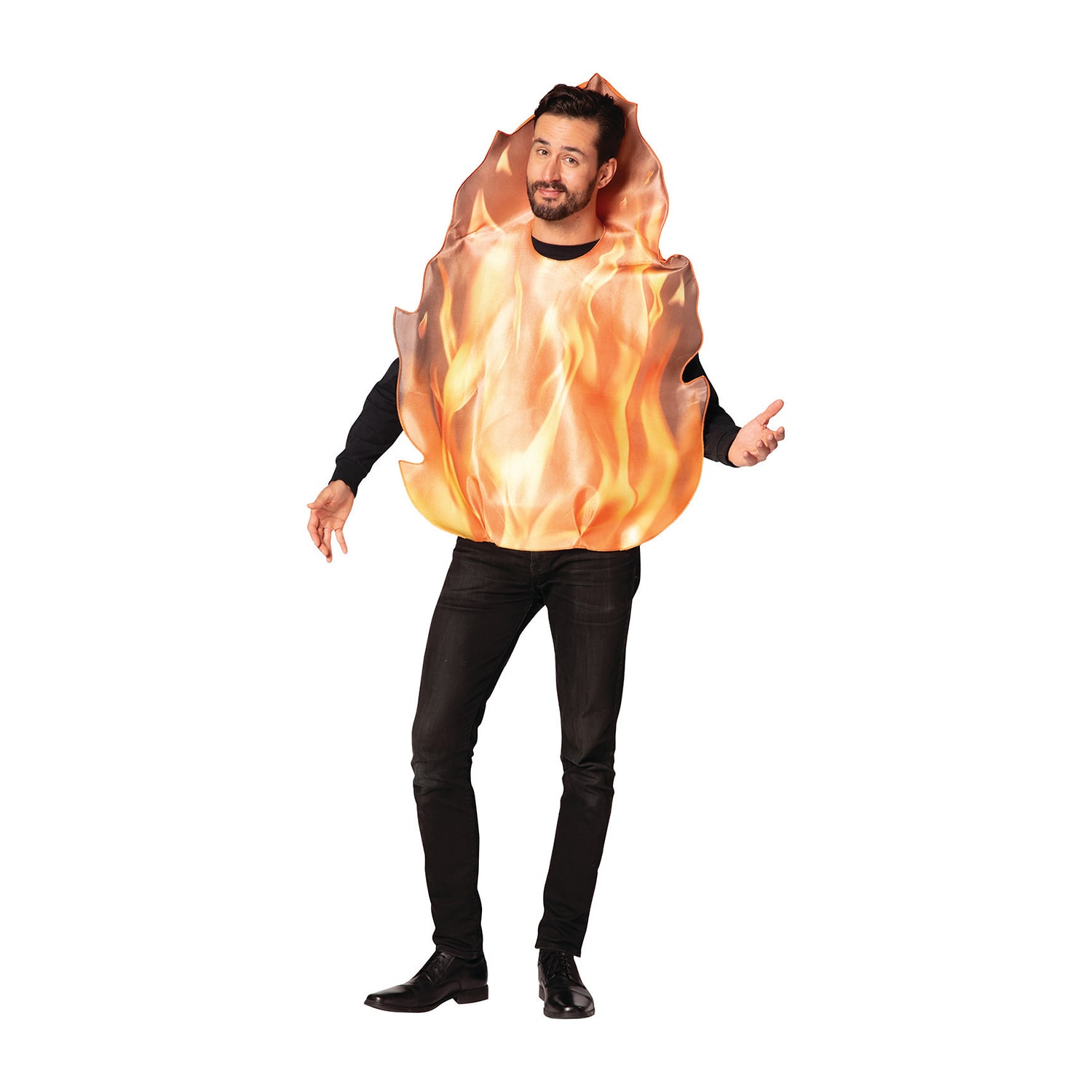 Unisex Adult Flaming Fire Costume