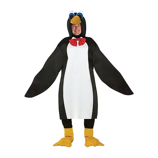 Unisex Adult Plus Penguin Costume