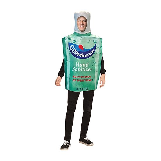 Unisex Adult Hand Sanitizer Bottle Costume