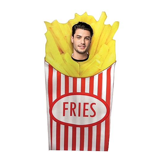 Unisex Adult French Fries Costume