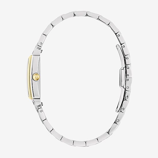 Bulova Classic Sutton Womens Two Tone Stainless Steel Bracelet Watch 98l308
