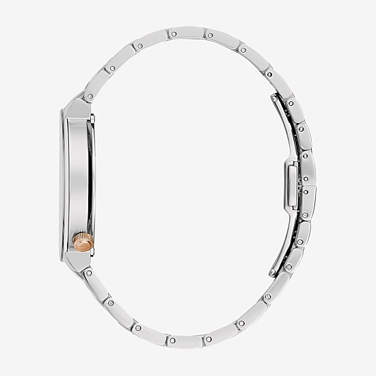 Bulova Modern Latin Grammy Womens Two Tone Stainless Steel Bracelet Watch 98l309