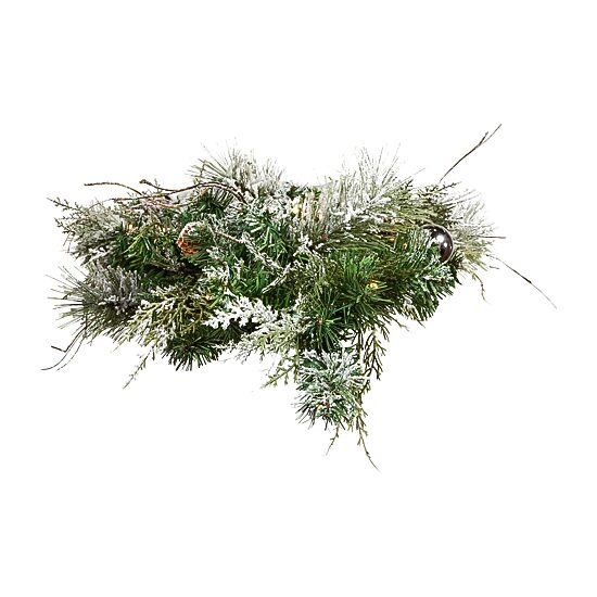 Kurt Adler Bow 2 Foot Pre-Lit Pine Christmas Tree