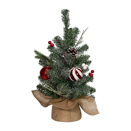 Kurt Adler Pinecones Balls Berries 1 1/2 Feet Christmas Tree