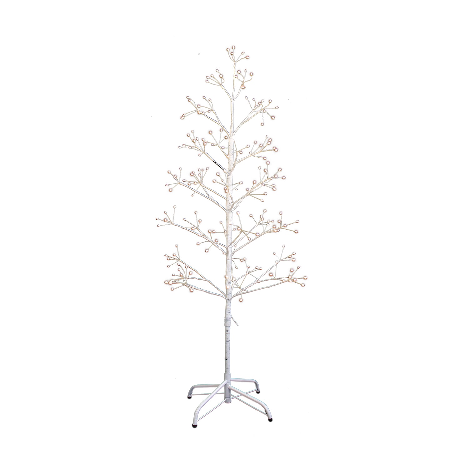 Kurt Adler White Birch Led 3 Foot Pre-Lit Multi-Function Lights Birch Christmas Tree