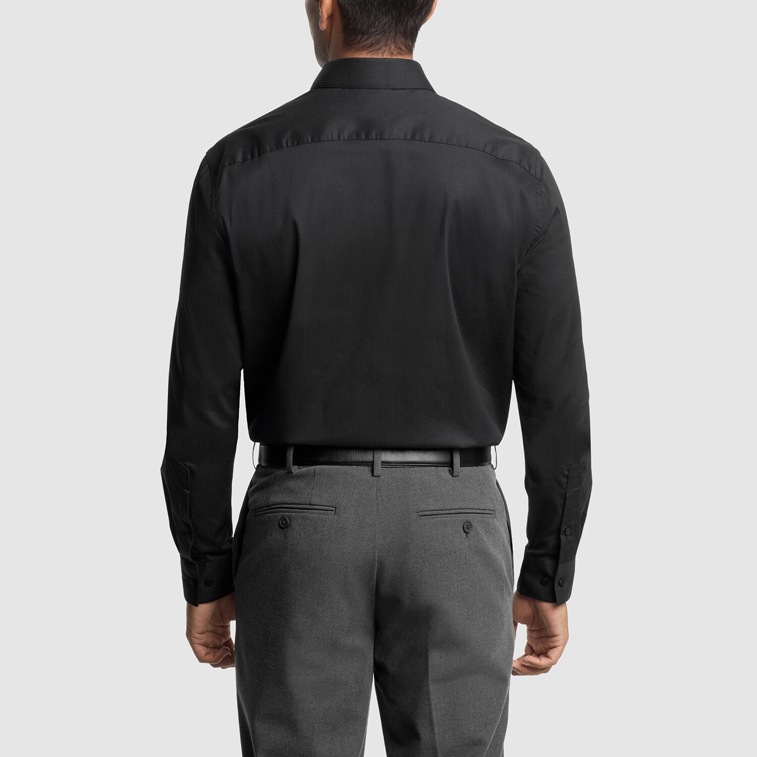 Van Heusen Everyday Defense Stain Shield Mens Regular Fit Stretch Fabric Wrinkle Free Long Sleeve Dress Shirt