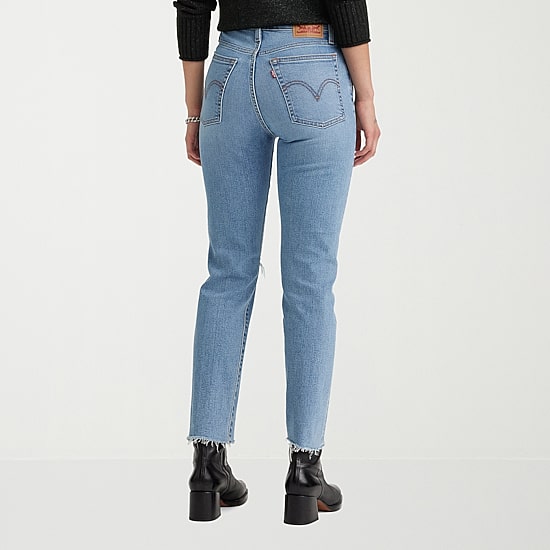 Levi's® Wedgie Straight Womens High Rise Straight Leg Jean
