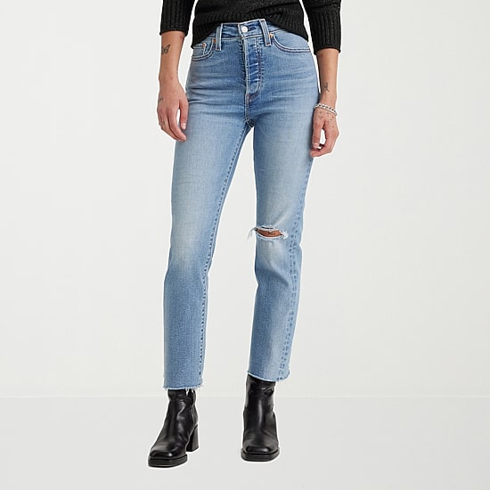 Levi's® Wedgie Straight Womens High Rise Straight Leg Jean
