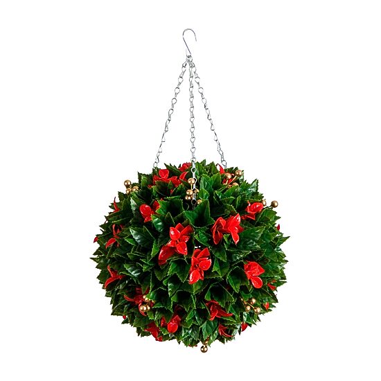 Nearly Natural 15in Red Tip Artificial Plant