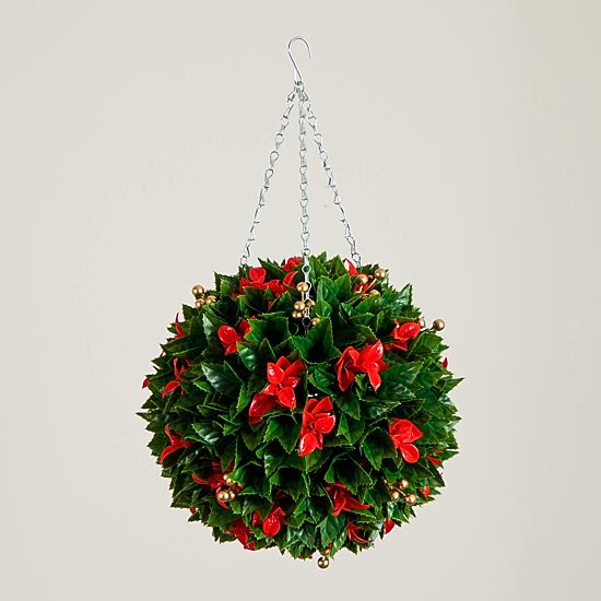 Nearly Natural 15in Red Tip Artificial Plant