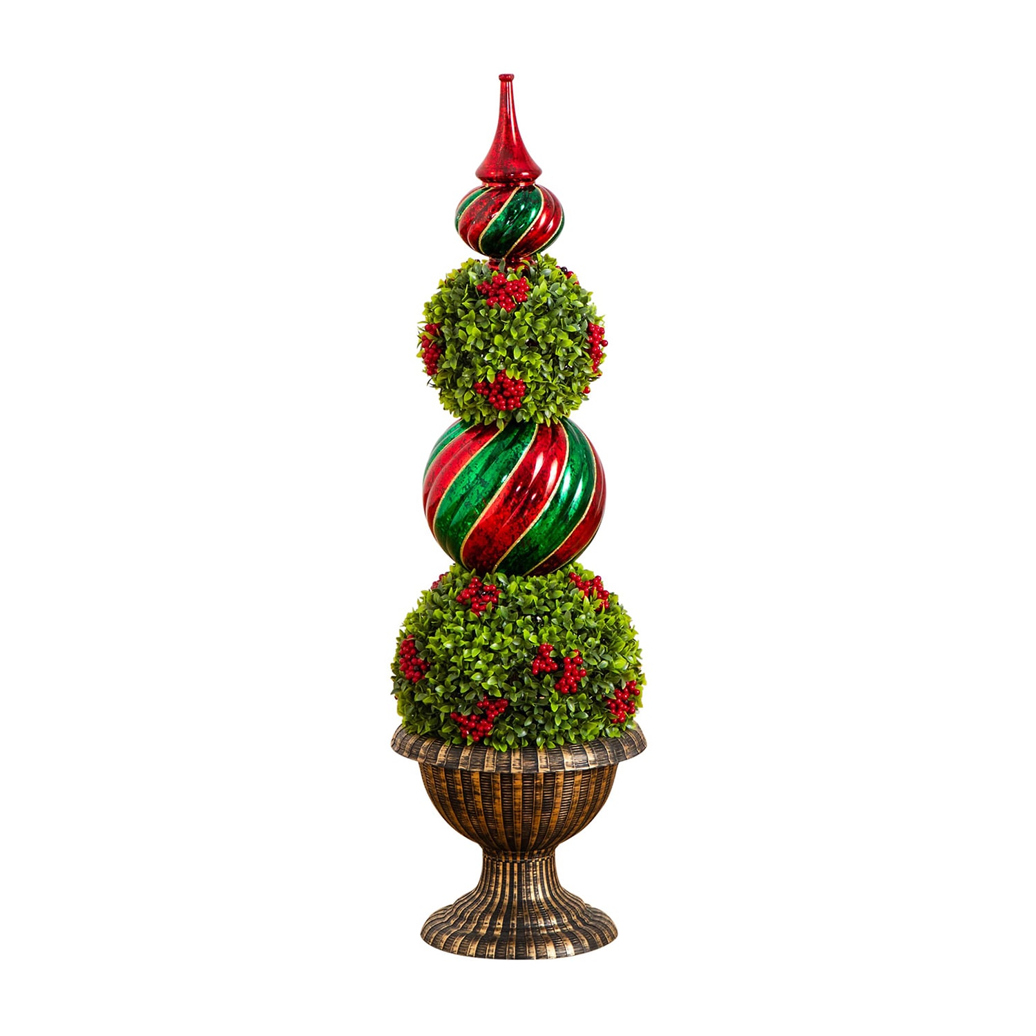 Nearly Natural 3 Foot Pre-Lit Timer Christmas Tree