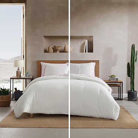 Wrangler Sedogeometric Embossed Midweight Easy Care Comforter Set