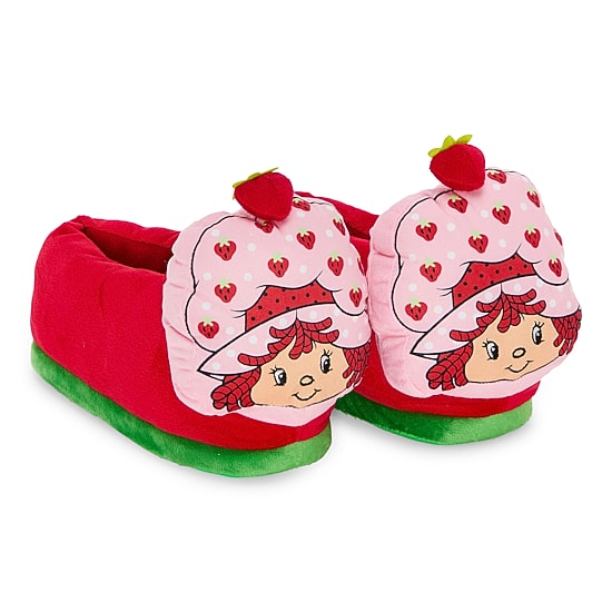 Strawberry Shortcake Womens Slip-On Slippers