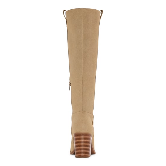 Mia Girl Womens Hadley Stacked Heel Dress Boots