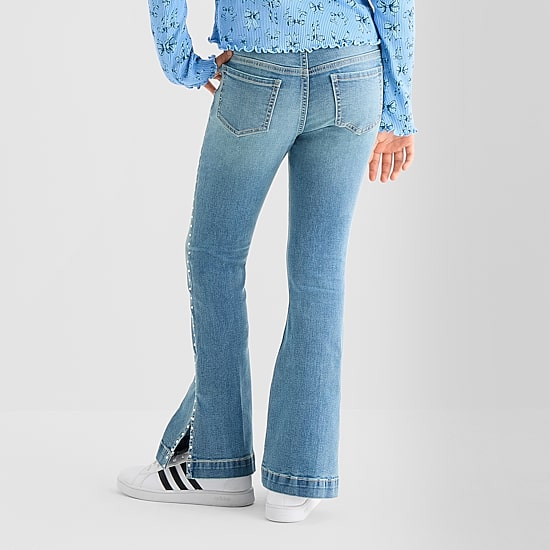 Thereabouts Little & Big Kid Girls Flare Leg Jean