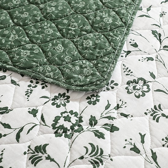 Laura Ashley Miranda Easy Care Quilt Set