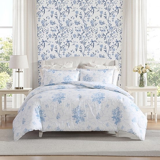 Laura Ashley Sophia Easy Care Duvet Cover Set