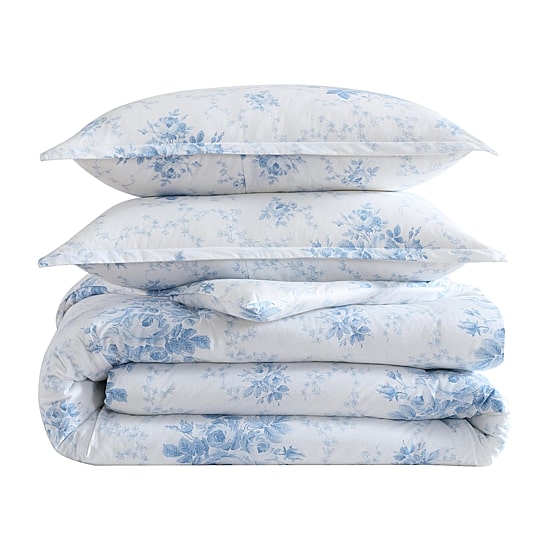 Laura Ashley Sophia Easy Care Duvet Cover Set
