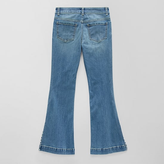Thereabouts Little & Big Kid Girls Adaptive Flare Leg Jean
