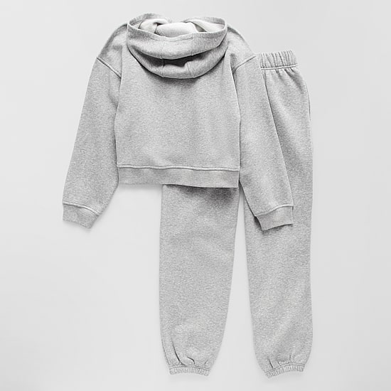 Xersion Fleece Little & Big Kid Girls 2-pc. Pant Set