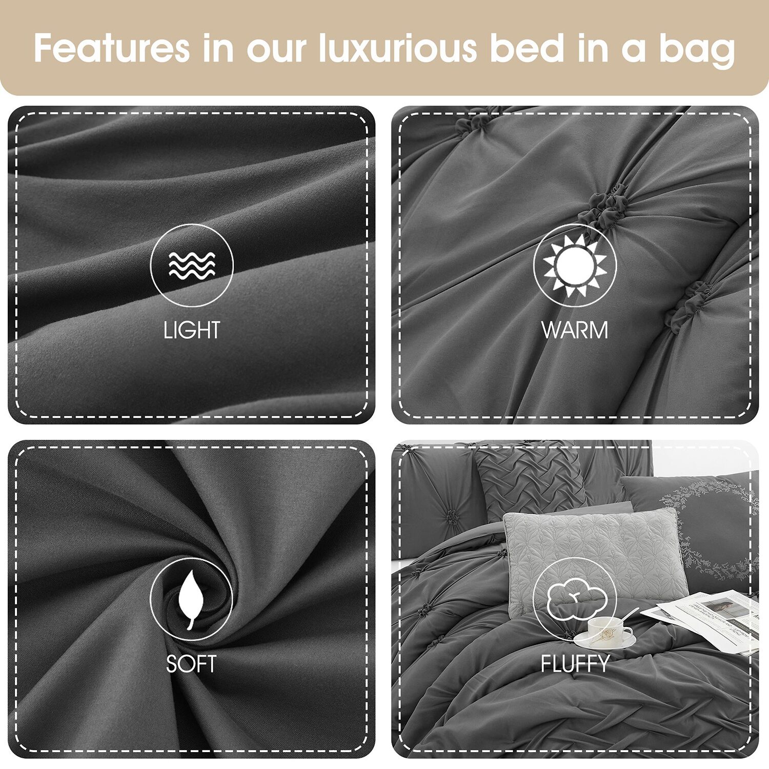 Stratford Park Alder 7-pc. Complete Bedding Set