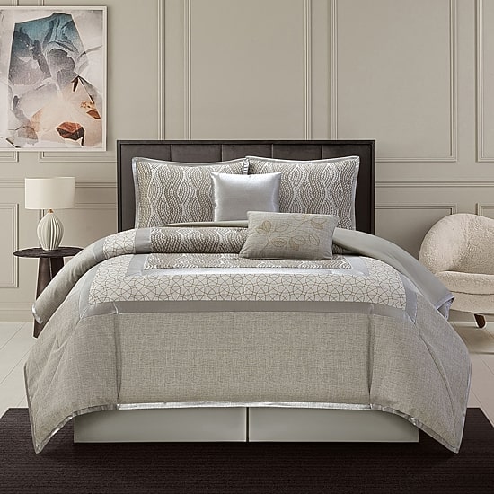 Stratford Park Ainsley 6-pc. Midweight Comforter Set