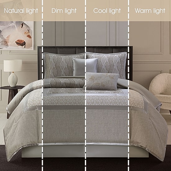 Stratford Park Ainsley 6-pc. Midweight Comforter Set