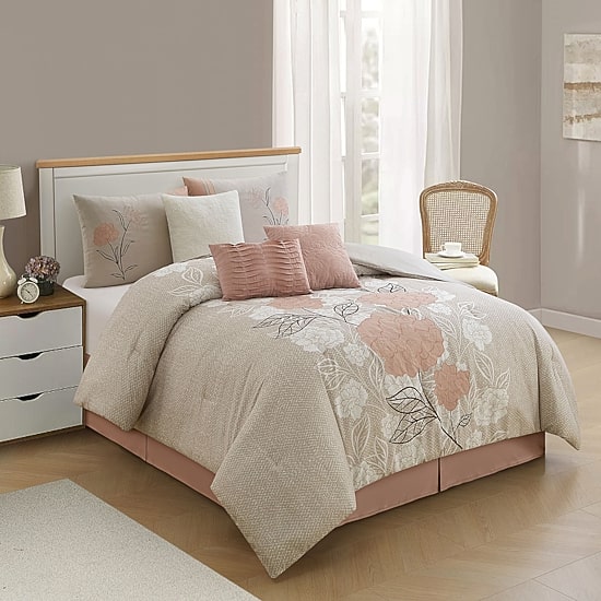 Stratford Park Alma 7pc Midweight Comforter Set