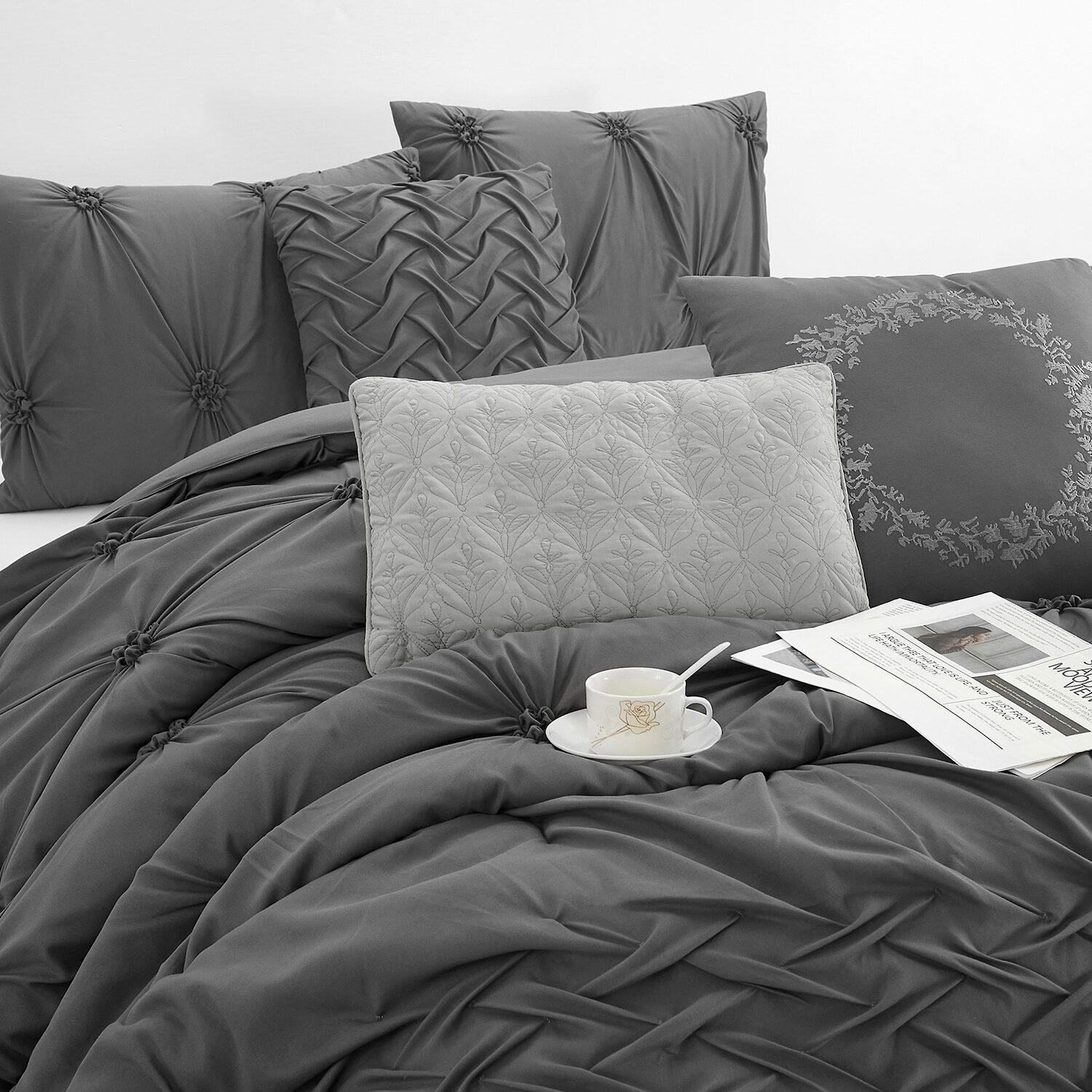 Stratford Park Alder 7pc Midweight Comforter Set