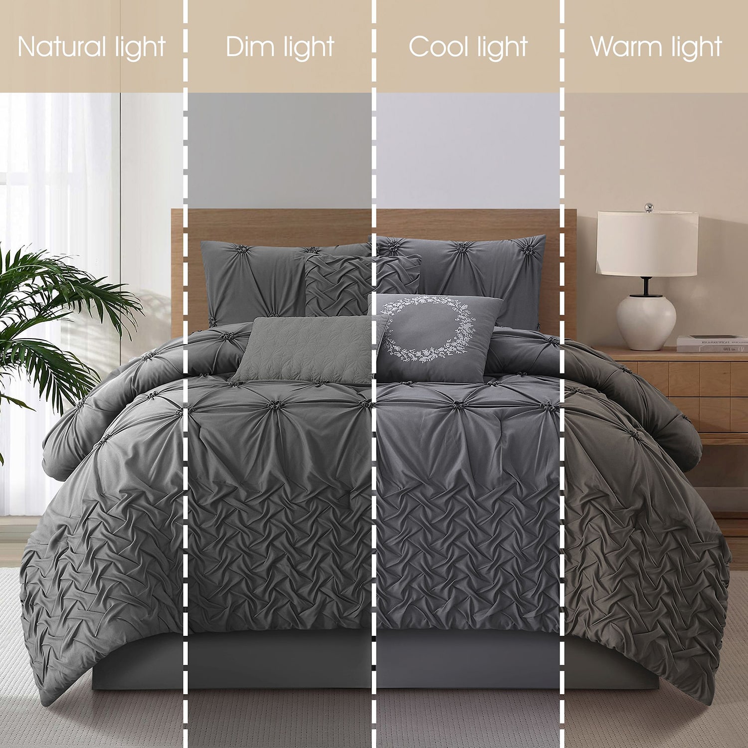Stratford Park Alder 7pc Midweight Comforter Set