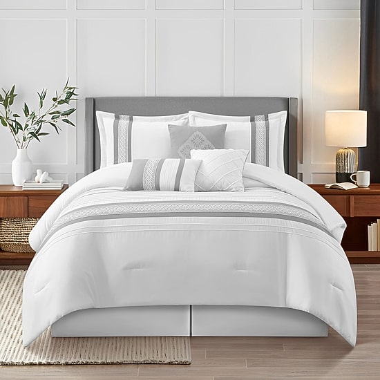 Stratford Park Keegan 7pc Lightweight Comforter Set