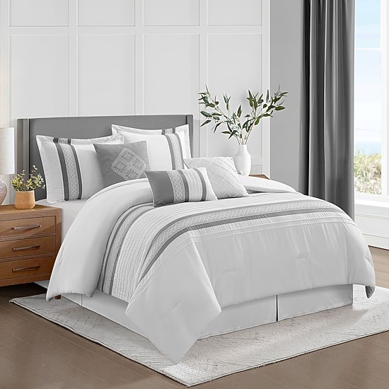 Stratford Park Keegan 7pc Lightweight Comforter Set