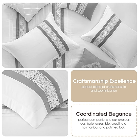 Stratford Park Keegan 7pc Lightweight Comforter Set