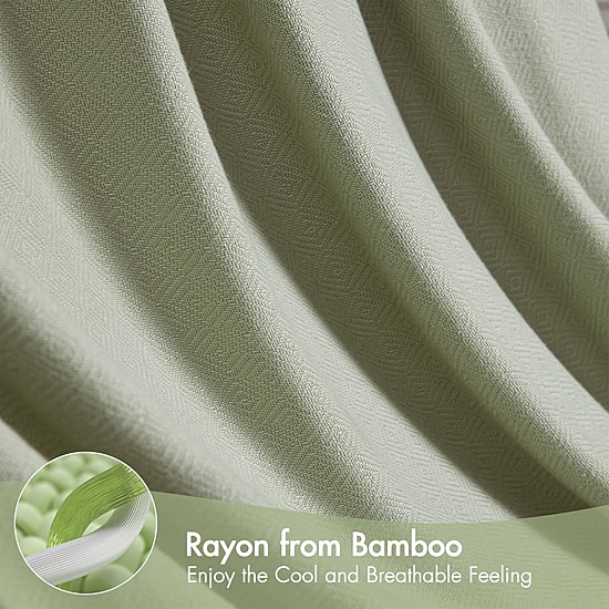 Madison Park Rayon from Bamboo Natural Cooling Breathable Cotton Blanket