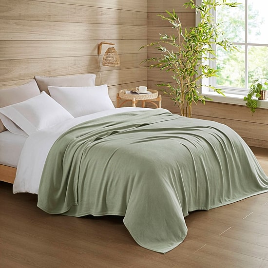 Madison Park Rayon from Bamboo Natural Cooling Breathable Cotton Blanket