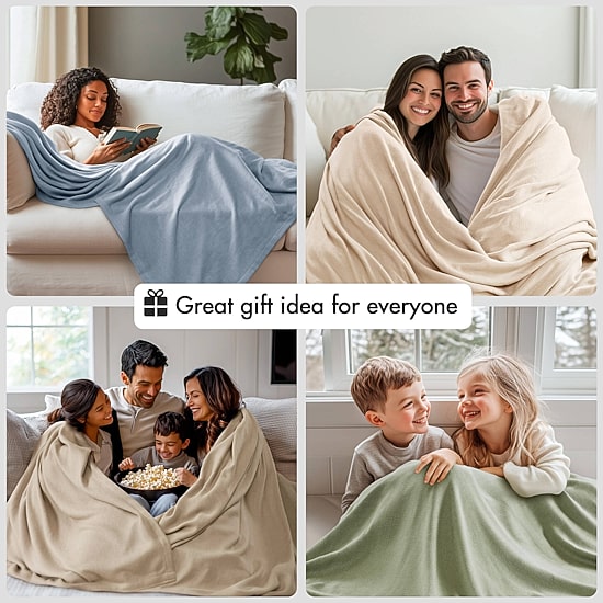Madison Park Rayon from Bamboo Natural Cooling Breathable Cotton Blanket