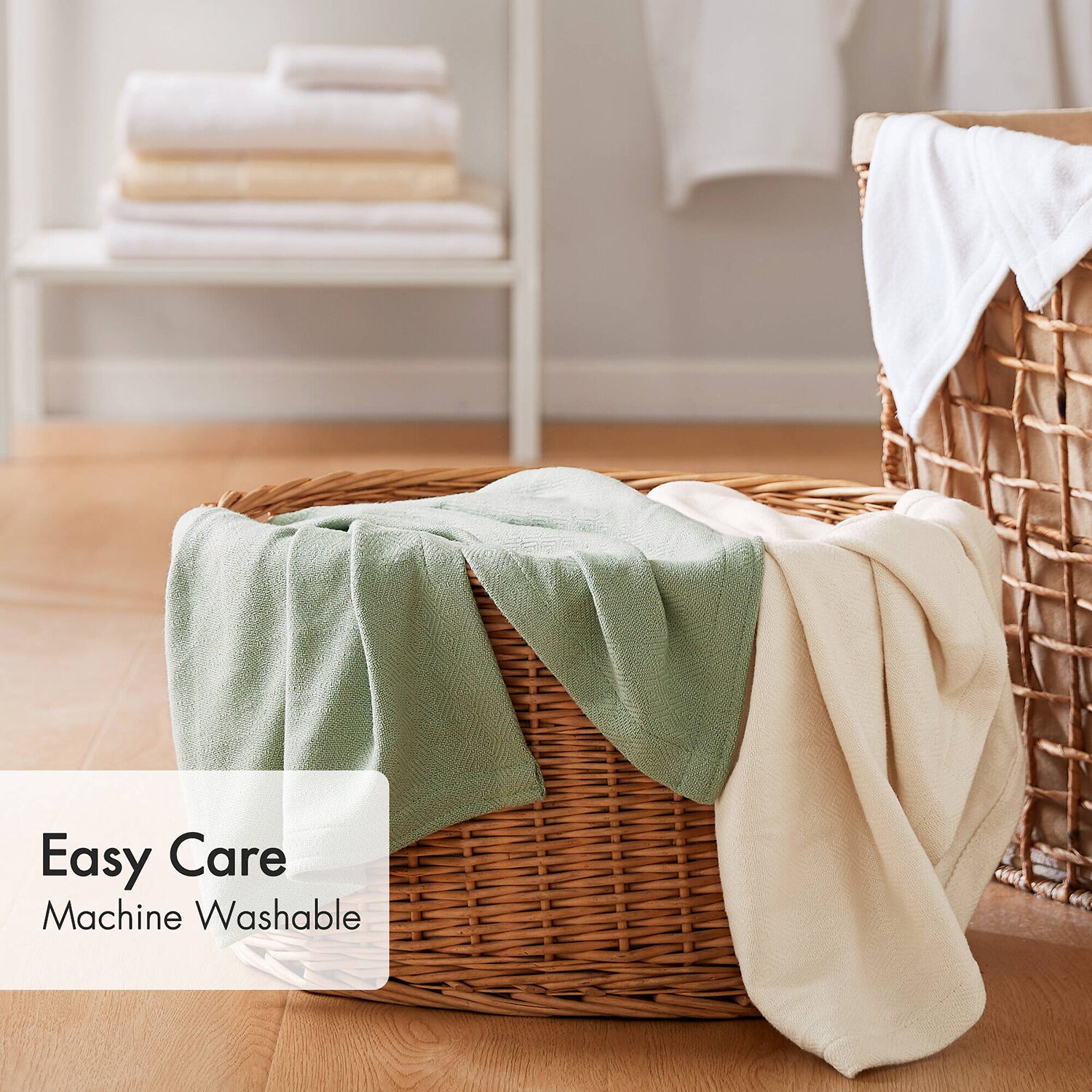 Madison Park Rayon from Bamboo Natural Cooling Breathable Cotton Blanket