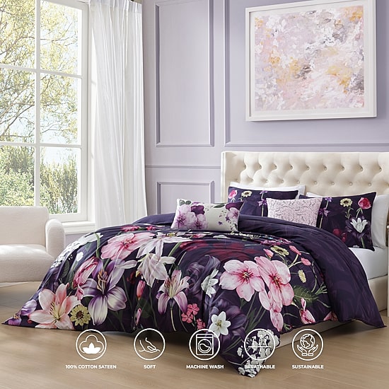 Bebejan 5-pc. Midweight Reversible Comforter Set