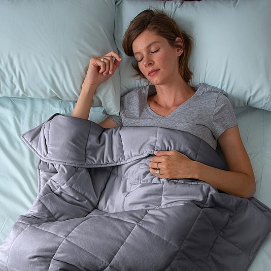 Tranquility 18lb Weighted Plush Blanket