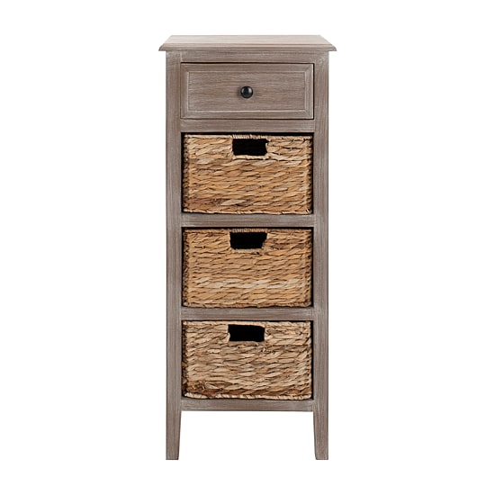 Michaela 4-Drawer Storage End Table