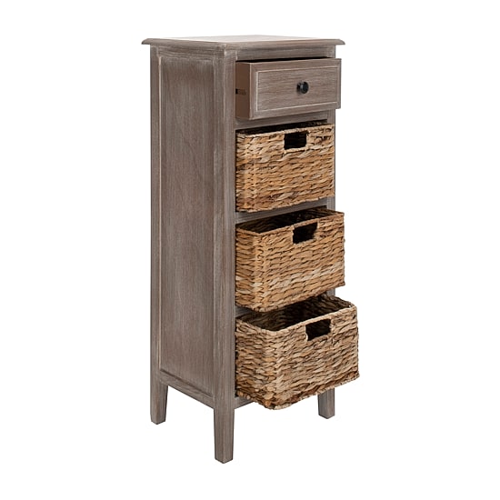 Michaela 4-Drawer Storage End Table