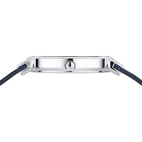 Bering Womens Blue Stainless Steel Bracelet Watch 14531-307