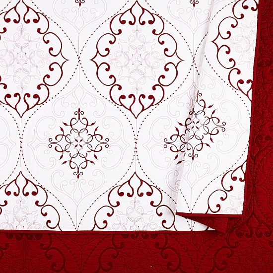 Modern Heirloom Chambers 3-pc. Embroidered Quilt Set