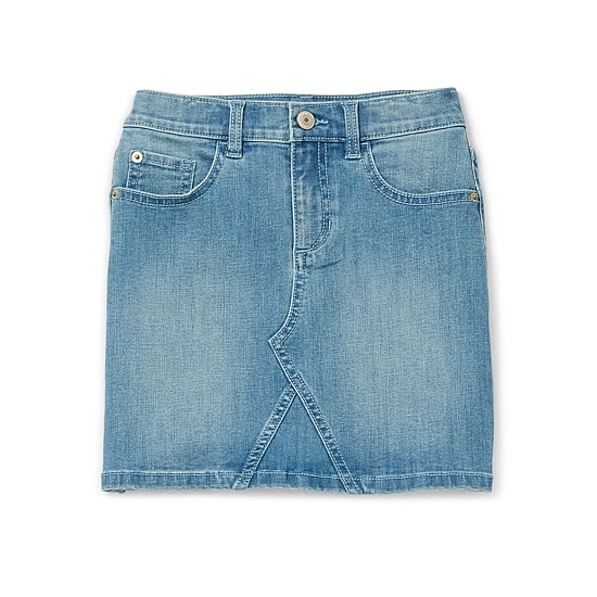 Thereabouts Little & Big Kid Girls Adjustable Waist Midi Denim Skirt