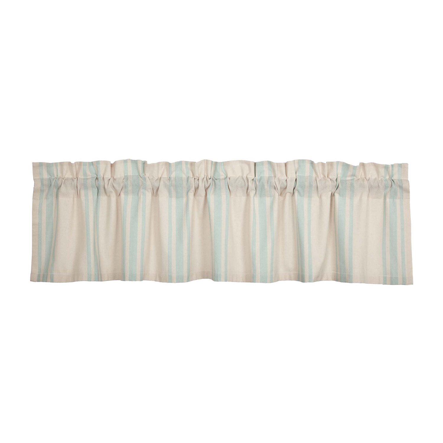 Vhc Brands Grain Sack Rod Pocket Tailored Valance