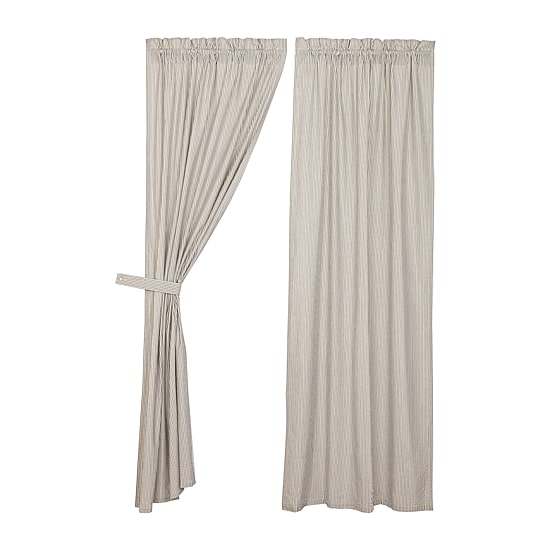 Vhc Brands Hatteras Rod Pocket Light-Filtering Set of 2 Curtain Panel