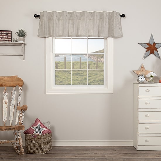 Vhc Brands Hatteras Rod Pocket Tailored Valance